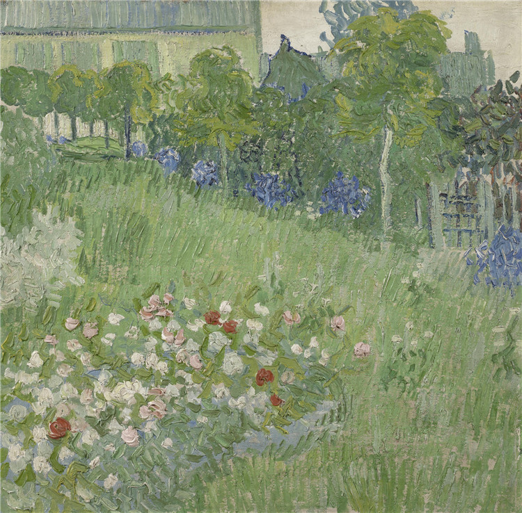 Daubigny s Garden Vincent Willem Van Gogh Oil Painting - Click Image to Close